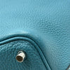 エルメス HERMES ピコタンロックPM □Q刻 ブルージーン シルバー金具 トリヨン レディース ハンドバッグ