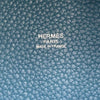 エルメス HERMES ピコタンロックPM □Q刻 ブルージーン シルバー金具 トリヨン レディース ハンドバッグ