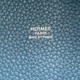 エルメス HERMES ピコタンロックPM □Q刻 ブルージーン シルバー金具 トリヨン レディース ハンドバッグ