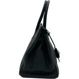 エルメス HERMES バーキン30 □J刻 ブラック シルバー金具 トリヨン レディース ハンドバッグ