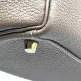 エルメス HERMES ケリー28 内縫い B刻 エトゥープ ゴールド金具 トゴ レディース ハンドバッグ