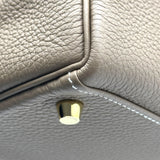 エルメス HERMES ケリー28 内縫い B刻 エトゥープ ゴールド金具 トゴ レディース ハンドバッグ