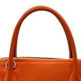 エルメス HERMES ボリード31 □R刻 オレンジ シルバー金具 トリヨン レディース ショルダーバッグ
