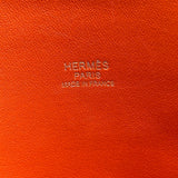 エルメス HERMES ボリード31 □R刻 オレンジ シルバー金具 トリヨン レディース ショルダーバッグ