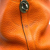 エルメス HERMES ボリード31 □R刻 オレンジ シルバー金具 トリヨン レディース ショルダーバッグ
