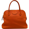 エルメス HERMES ボリード31 □R刻 オレンジ シルバー金具 トリヨン レディース ショルダーバッグ