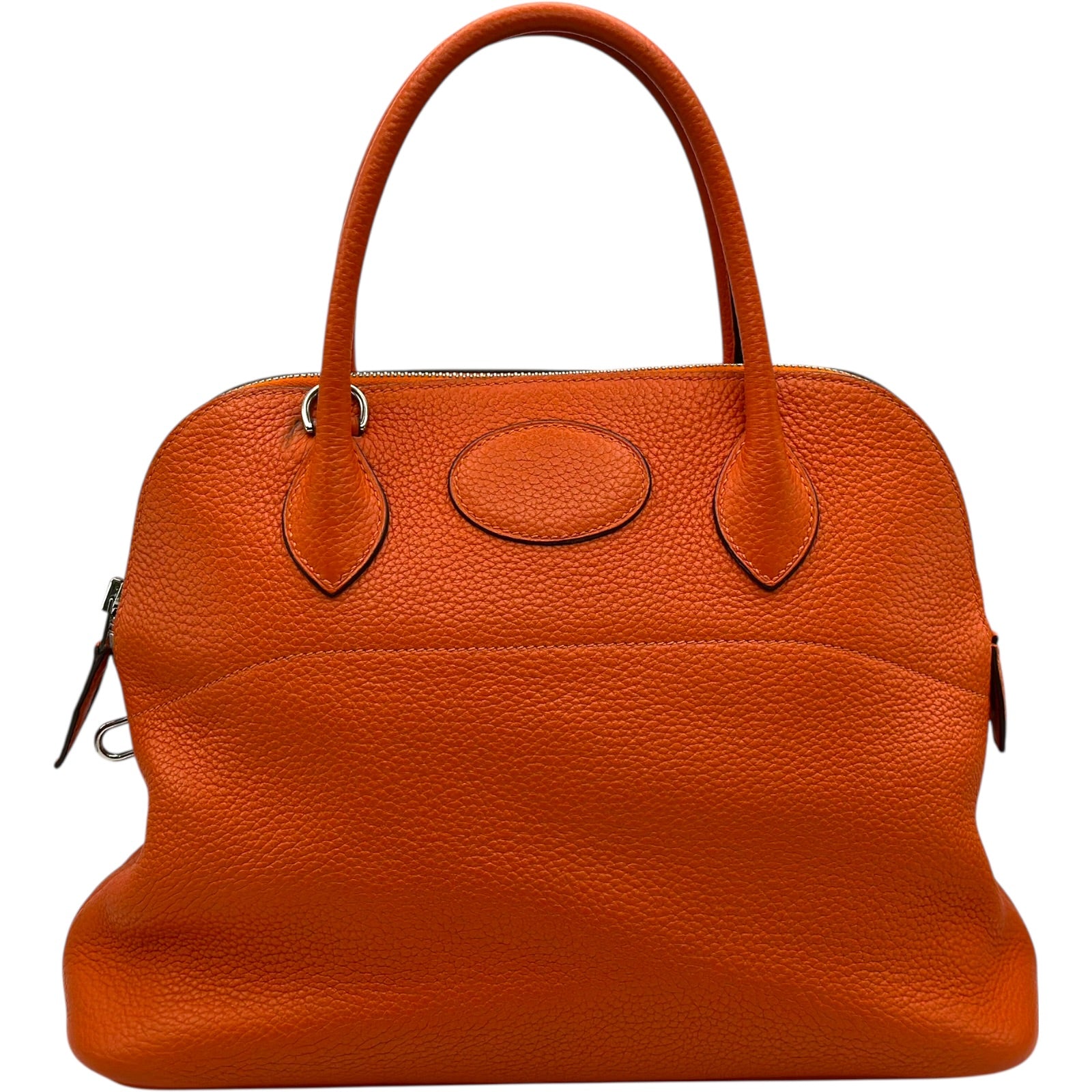 HERMES オレンジ ギフトボックス　保存袋　ボリード31 エルメス HERMES ボリード31 □R刻 オレンジ シルバー金具 トリヨン