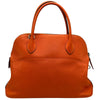 エルメス HERMES ボリード31 □R刻 オレンジ シルバー金具 トリヨン レディース ショルダーバッグ