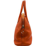 エルメス HERMES ボリード31 □R刻 オレンジ シルバー金具 トリヨン レディース ショルダーバッグ