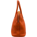エルメス HERMES ボリード31 □R刻 オレンジ シルバー金具 トリヨン レディース ショルダーバッグ