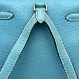 エルメス HERMES ケリーアドPM ▢C刻 ブルージーン シルバー金具 トリヨン レディース リュック・デイパック