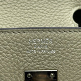 エルメス HERMES バーキン25 Z刻 セージ シルバー金具 トゴ レディース ハンドバッグ
