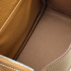 エルメス HERMES リンディミニ K刻 ゴールド シルバー金具 トリヨン レディース ショルダーバッグ