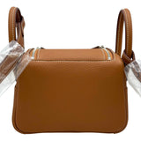 エルメス HERMES リンディミニ K刻 ゴールド シルバー金具 トリヨン レディース ショルダーバッグ