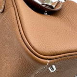 エルメス HERMES リンディミニ K刻 ゴールド シルバー金具 トリヨン レディース ショルダーバッグ