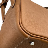 エルメス HERMES リンディミニ K刻 ゴールド シルバー金具 トリヨン レディース ショルダーバッグ