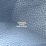 エルメス HERMES ピコタンロックPM K刻 ブルータイ シルバー金具 トリヨン レディース ハンドバッグ