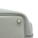エルメス HERMES ピコタンロックPM K刻 ブルーグラシエ/シルバー金具 トリヨン レディース ハンドバッグ