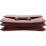 エルメス HERMES コンスタンス3 ミニ K刻 ローズサクラ シルバー金具 スイフト レディース ショルダーバッグ