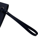 エルメス HERMES ケリーポケットロング W刻 ブルーサフィール シルバー金具/ゴールド金具 シェーブル レディース 長財布