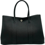 エルメス HERMES ガーデンパーティTPM Z刻 ブラック シルバー金具 ネゴンダ レディース ハンドバッグ