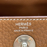 エルメス HERMES リンディミニ B刻 ゴールド シルバー金具 トリヨン レディース ショルダーバッグ