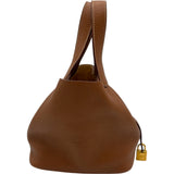 エルメス HERMES ピコタンロックPM C刻 ゴールド ゴールド金具 トリヨン レディース トートバッグ