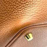 エルメス HERMES ピコタンロックPM C刻 ゴールド ゴールド金具 トリヨン レディース トートバッグ