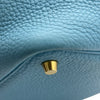 エルメス HERMES ピコタンロック PM C刻 ブルーアズール ゴールド金具 トリヨン レディース トートバッグ
