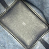 エルメス HERMES ピコタンロックPM D刻 ブルーインディゴ シルバー金具 トリヨン レディース ハンドバッグ