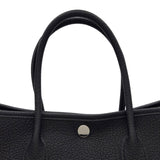 エルメス HERMES ガーデンパーティTPM U刻 ブラック/シルバー金具 ネゴンダ レディース トートバッグ