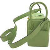 エルメス HERMES リンディミニ Y刻印 ヴェールクリケット シルバー金具 スイフト レディース ショルダーバッグ