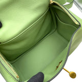 エルメス HERMES リンディミニ Y刻印 ヴェールクリケット シルバー金具 スイフト レディース ショルダーバッグ