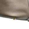 エルメス HERMES ピコタンロックMM Z刻 エトゥープ ゴールド金具 トリヨン レディース ハンドバッグ