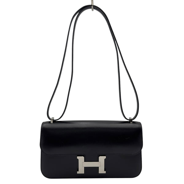エルメス HERMES コンスタンス エラン K刻 ブラック/シルバー金具