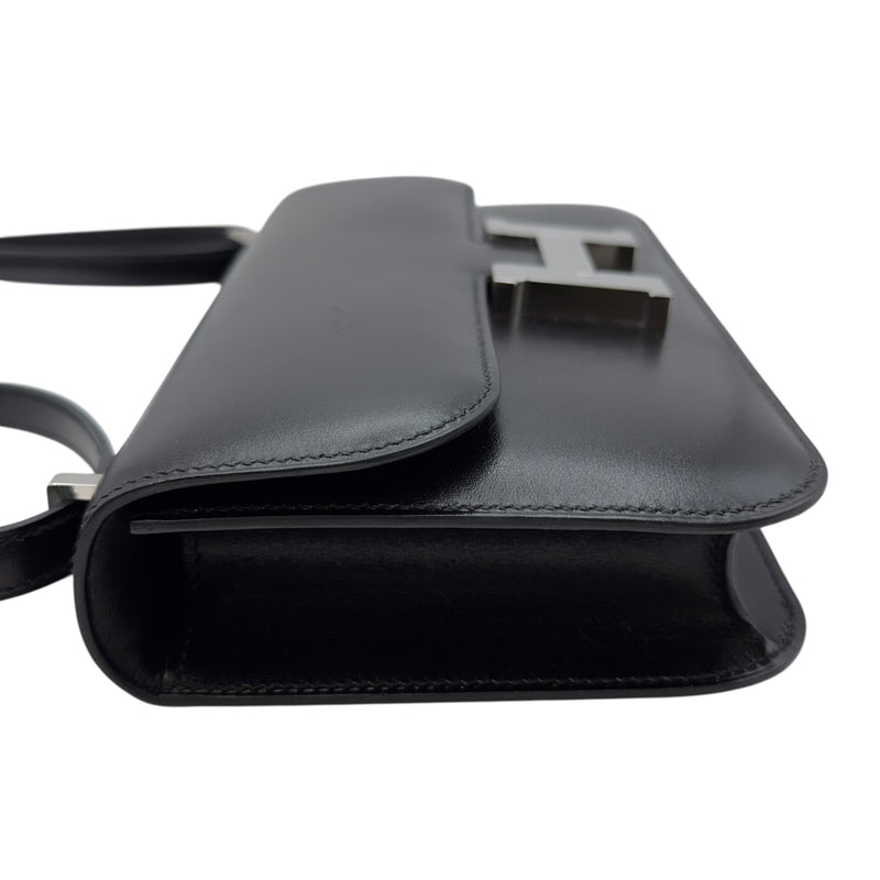 エルメス HERMES コンスタンス エラン K刻 ブラック/シルバー金具