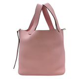 エルメス HERMES ピコタンロックPM K刻 ローズサクラ/シルバー金具 トリヨン レディース ハンドバッグ