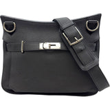 エルメス HERMES ジプシエール31 T刻 ブラック シルバー金具 トリヨン レディース ショルダーバッグ