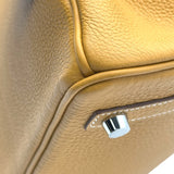エルメス HERMES バーキン25 K刻 ナチュラルサブレ シルバー金具 トゴ レディース ハンドバッグ