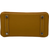 エルメス HERMES バーキン25 K刻 ナチュラルサブレ シルバー金具 トゴ レディース ハンドバッグ
