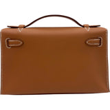 エルメス HERMES ポシェットケリー K刻 ゴールド ゴールド金具 スイフト レディース ハンドバッグ