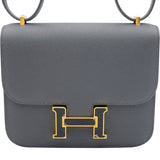 エルメス HERMES コンスタンス3 ミニ K刻 グリミスティ ゴールド金具 エプソン レディース ショルダーバッグ