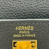 エルメス HERMES ケリー25 内縫い K刻 ブラック ゴールド金具 トゴ レディース ショルダーバッグ