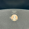 エルメス HERMES リンディミニ K刻 ブラック シルバー金具 トリヨン レディース ショルダーバッグ