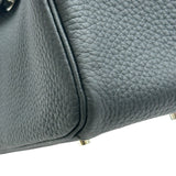 エルメス HERMES リンディミニ K刻 ブラック シルバー金具 トリヨン レディース ショルダーバッグ