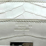 エルメス HERMES バーキン30 X刻 ヒマラヤ シルバー金具 ニロティカスマット レディース ハンドバッグ