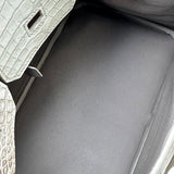 エルメス HERMES バーキン30 X刻 ヒマラヤ シルバー金具 ニロティカスマット レディース ハンドバッグ