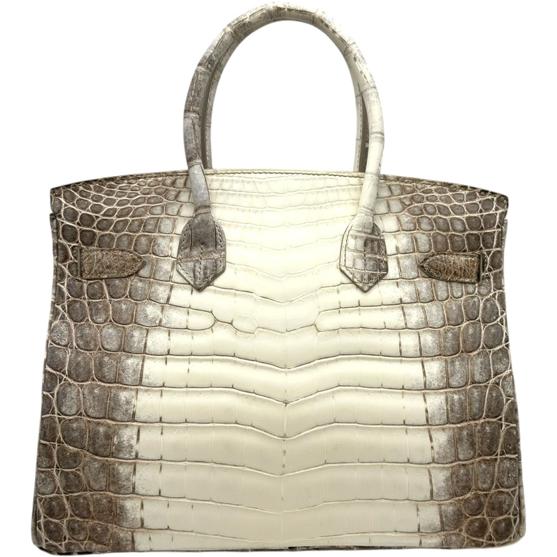 エルメス HERMES バーキン30 X刻 ヒマラヤ シルバー金具 ニロティカ