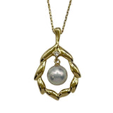 ミキモト MIKIMOTO ネックレス ゴールド K18 ジュエリー