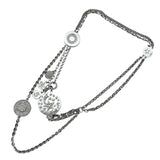 シャネル CHANEL アイコンコレクションネックレス ホワイトゴールド 750 ジュエリー